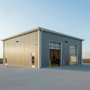 50×50 Steel Building Kit — 2,500 Sq-Ft Storage Building (Deposit)