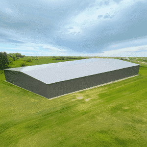 100×200 Steel Building Kit — 20,000 Sq-Ft Commercial Operations Center (Deposit)