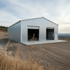 50×80 Steel Building Kit — 4,000 Sq-Ft Storage Building (Deposit)