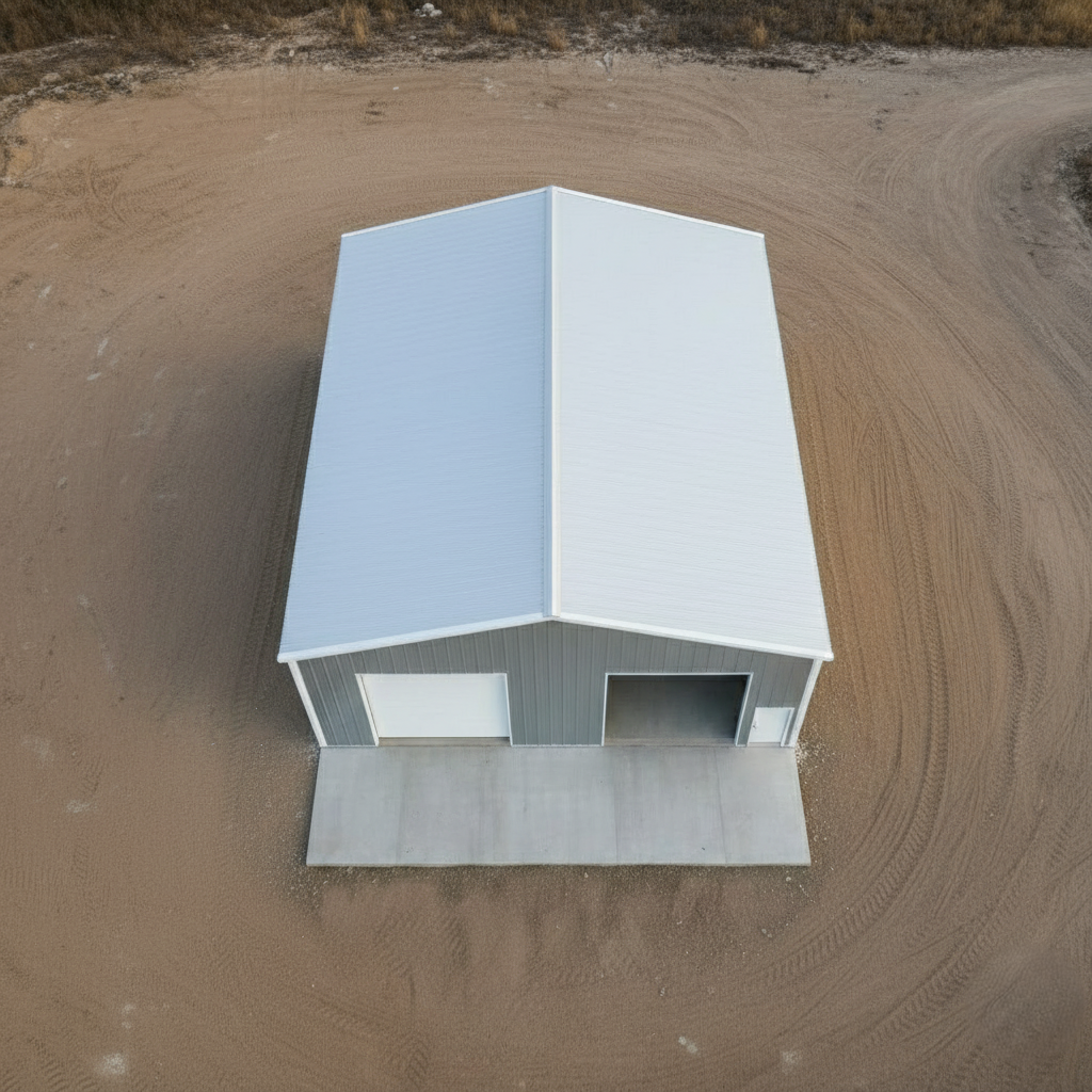 50×80×16 Steel Building Kit — 4,000 Sq-Ft Storage Building (Deposit) - Image 3