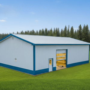 60×60 Steel Building Kit — 3,600 Sq-Ft Storage Building (Deposit)