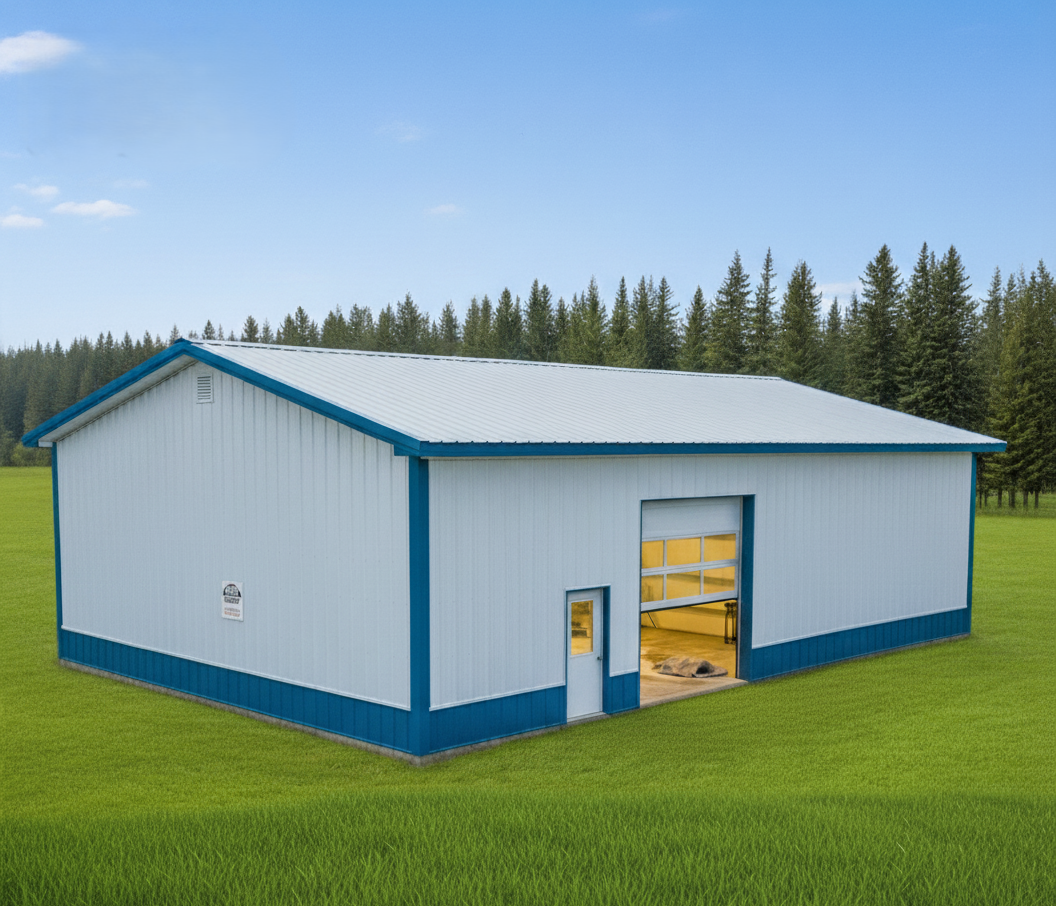 60×60×18 Steel Building Kit — 3,600 Sq-Ft Storage Building (Deposit) - Image 2