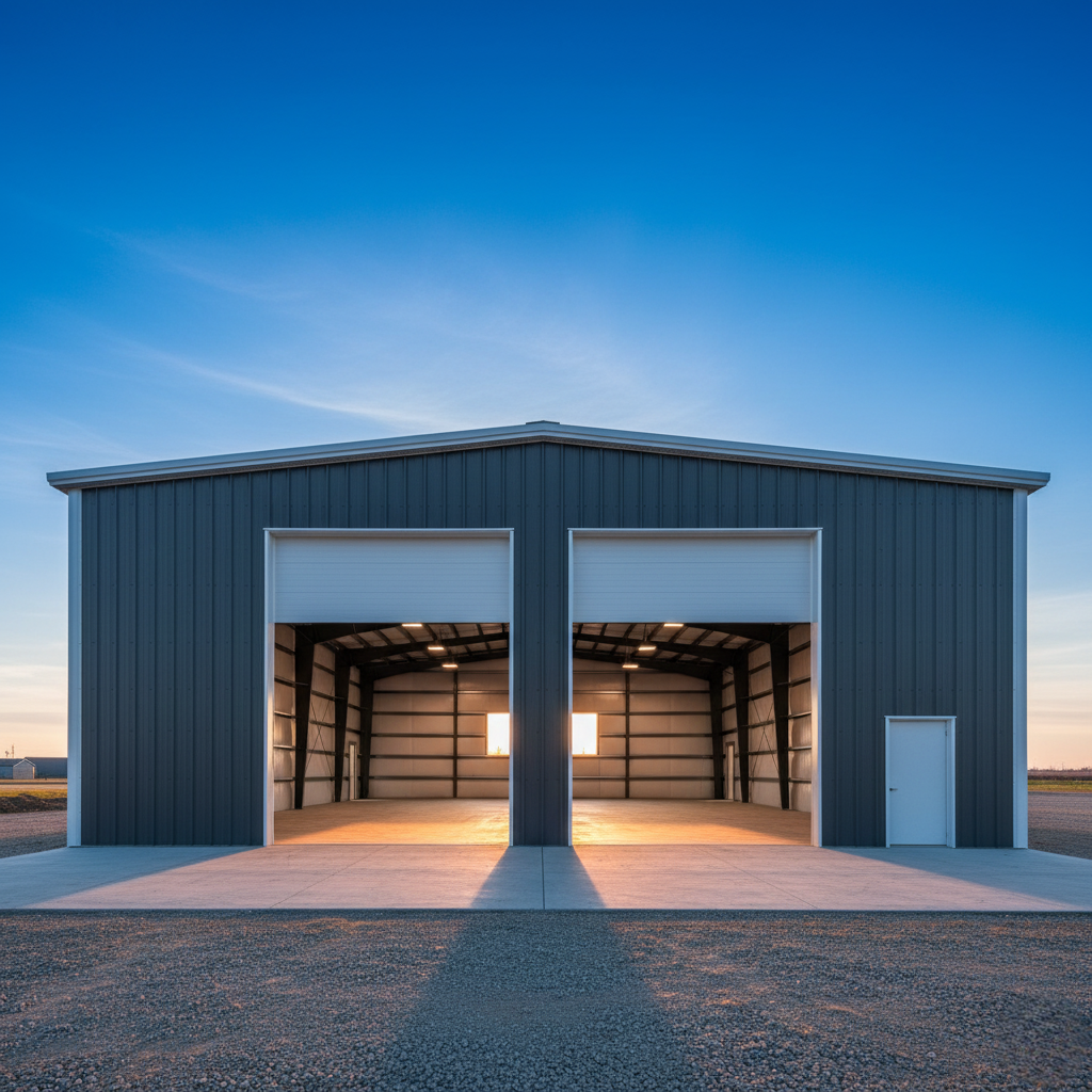 60×80×18 Steel Building Kit — 4,800 Sq-Ft Storage Building (Deposit)