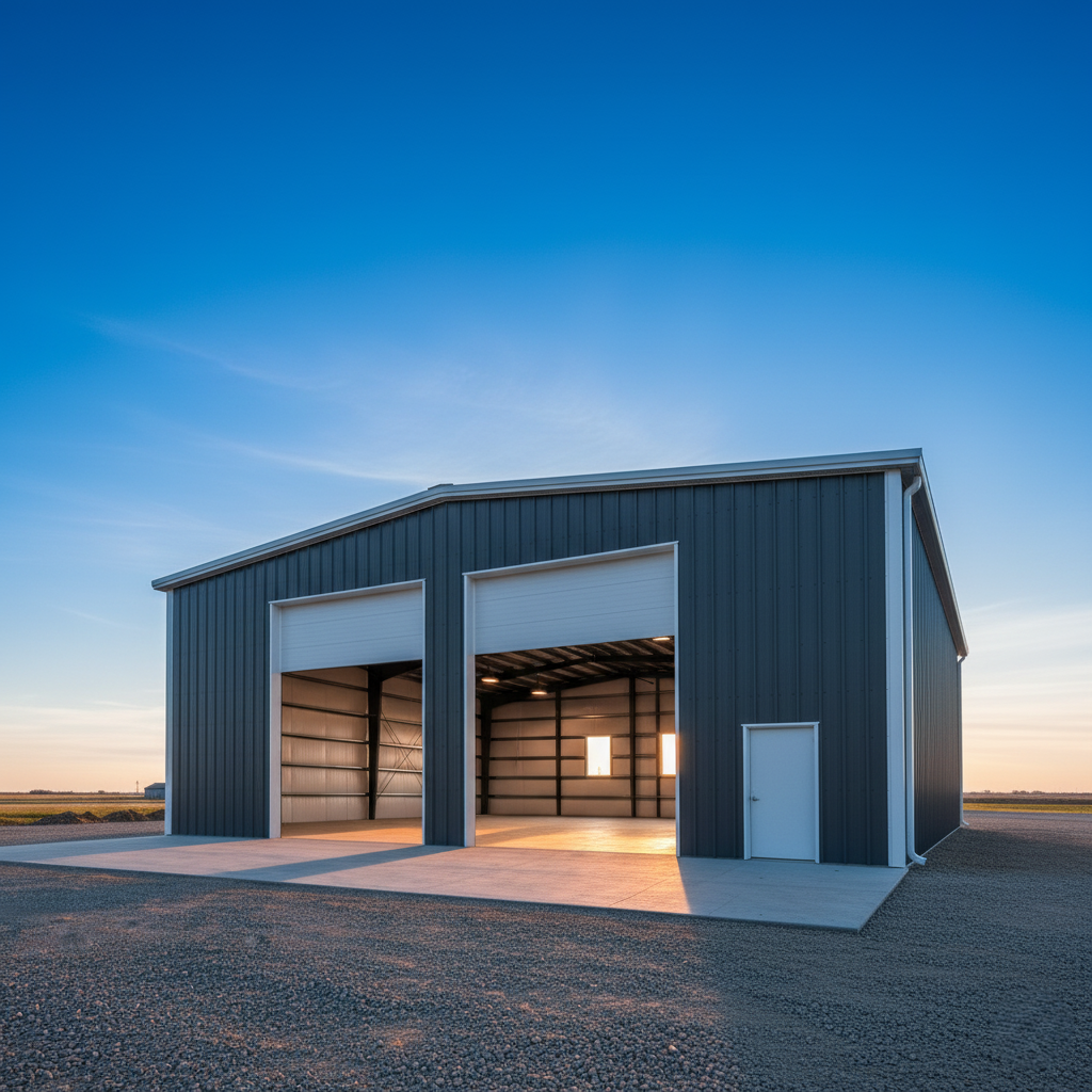 60×80×18 Steel Building Kit — 4,800 Sq-Ft Storage Building (Deposit) - Image 4