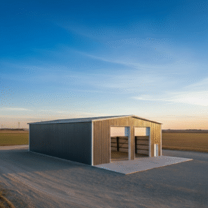 60×80 Steel Building Kit — 4,800 Sq-Ft Storage Building (Deposit)