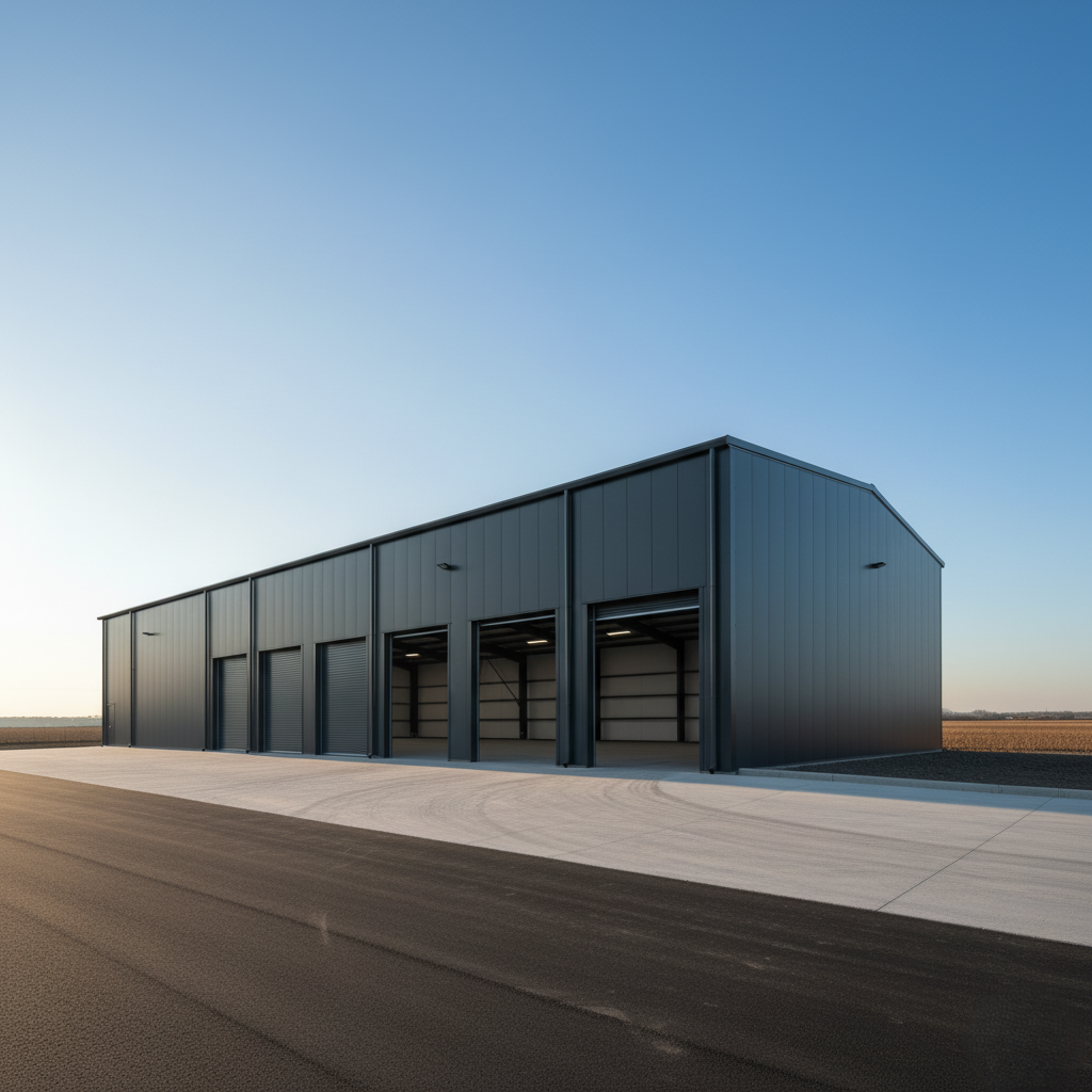 60×120×18 Steel Building Kit — 7,200 Sq-Ft Workshop & Garage Combo (Deposit)