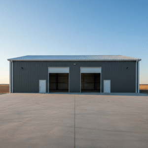 80×80 Steel Building Kit — 6,400 Sq-Ft Industrial Workshop (Deposit)