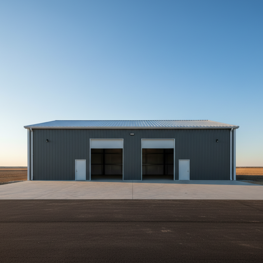 80×80×20 Steel Building Kit — 6,400 Sq-Ft Industrial Workshop (Deposit) - Image 3