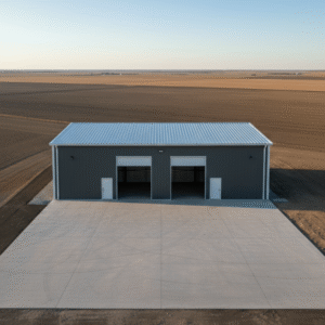 80×80 Steel Building Kit — 6,400 Sq-Ft Industrial Workshop (Deposit)