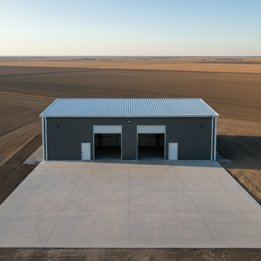 80×80×20 Steel Building Kit — 6,400 Sq-Ft Industrial Workshop (Deposit) - Image 2