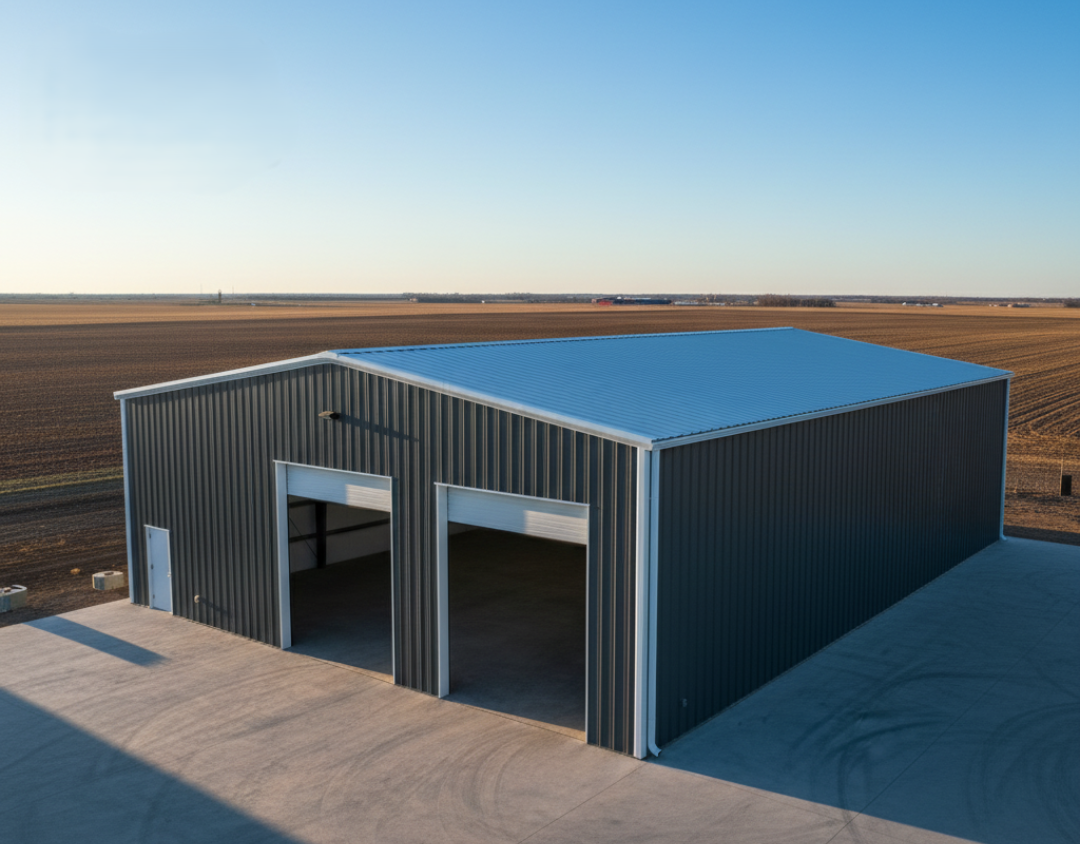 40×60×16 Steel Building Kit — 2,400 Sq-Ft Storage Building (Deposit) - Image 2